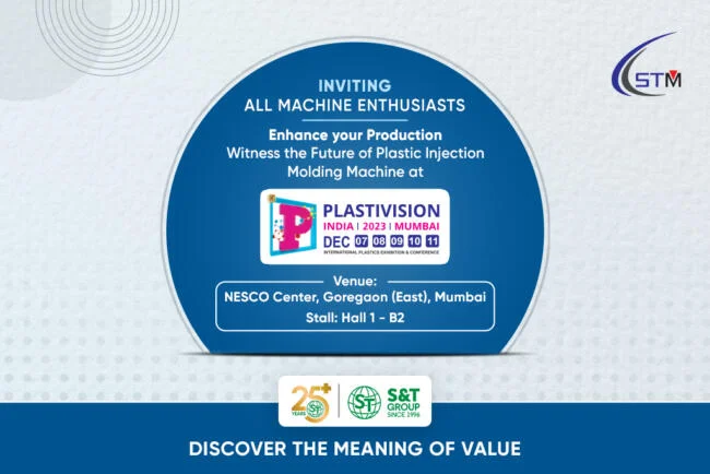 stm plastic participation announcement in the plastivision 2023 expo